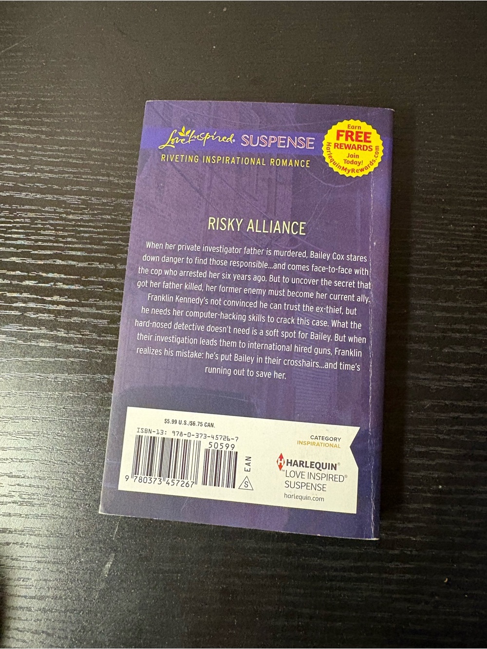 Quest for Justice Kathleen Tailer Love Inspired Suspense Novel - Picture 2 of 5